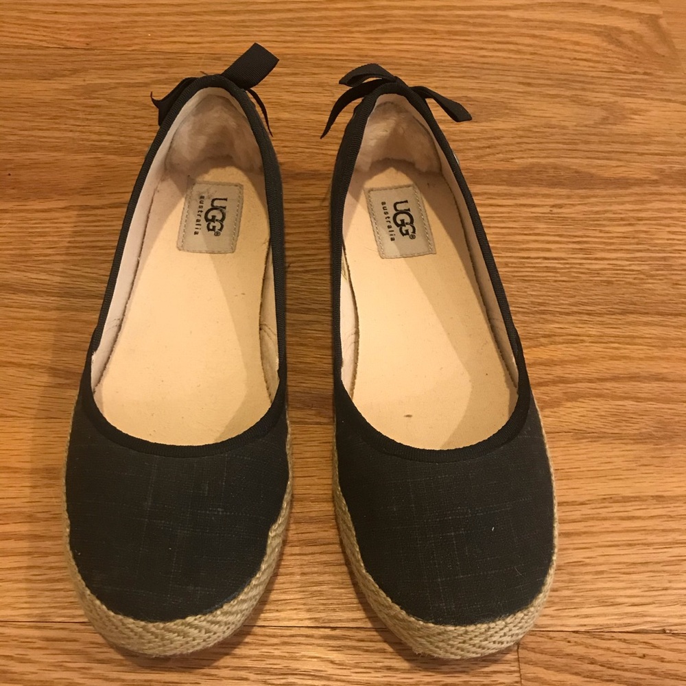 UGG espadrille flats